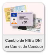 cambio de NIE a DNI