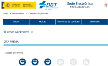 cita previa DGT