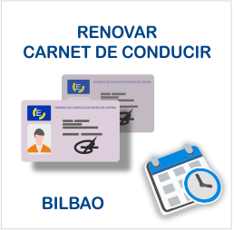 renovar carnet conducir BILBAO