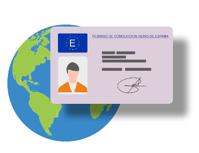 canje carnet de conducir